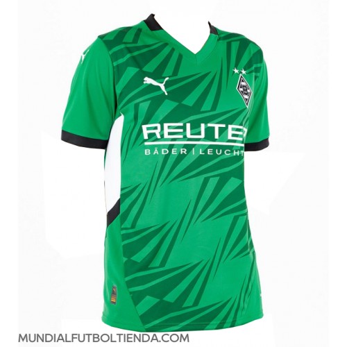 Camiseta Borussia Monchengladbach Segunda Equipación Replica 2024-25 mangas cortas